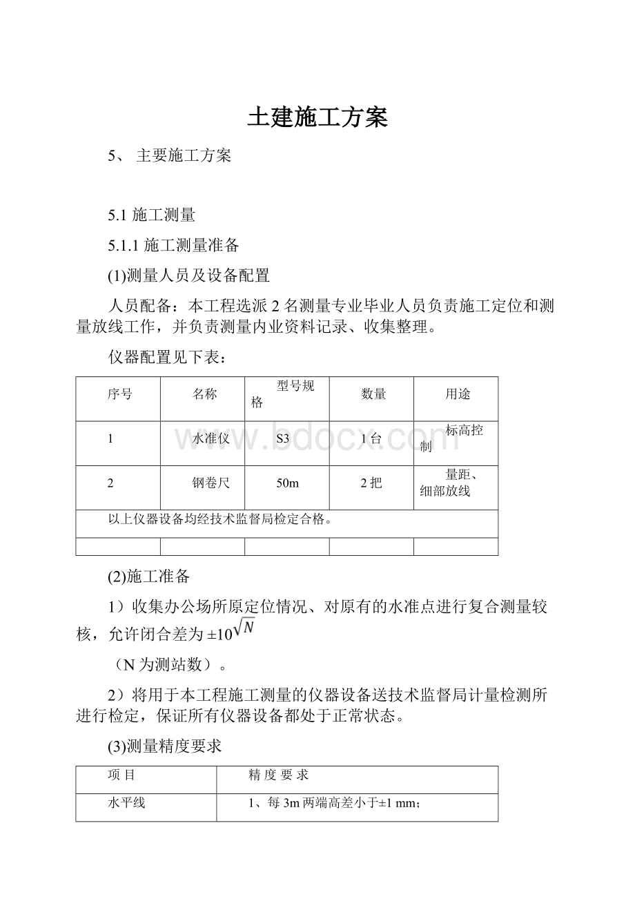 土建施工方案.docx