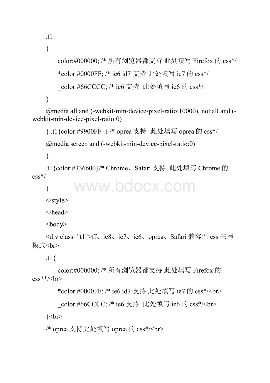 浏览器兼容性大全Word格式文档下载.docx_第3页