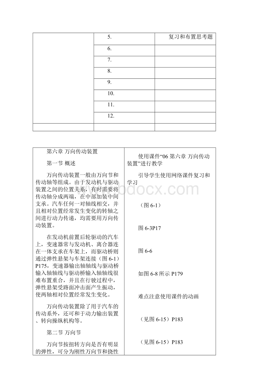 底盘教案设计06万向传动装置.docx_第2页