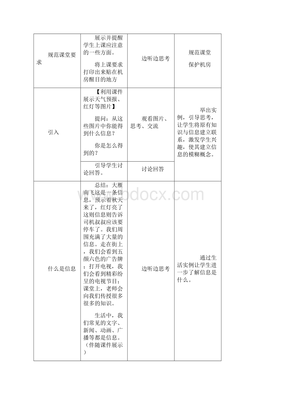 湖南义务教育版五年级上册信息技术全册教案南方出版社汇总.docx_第3页