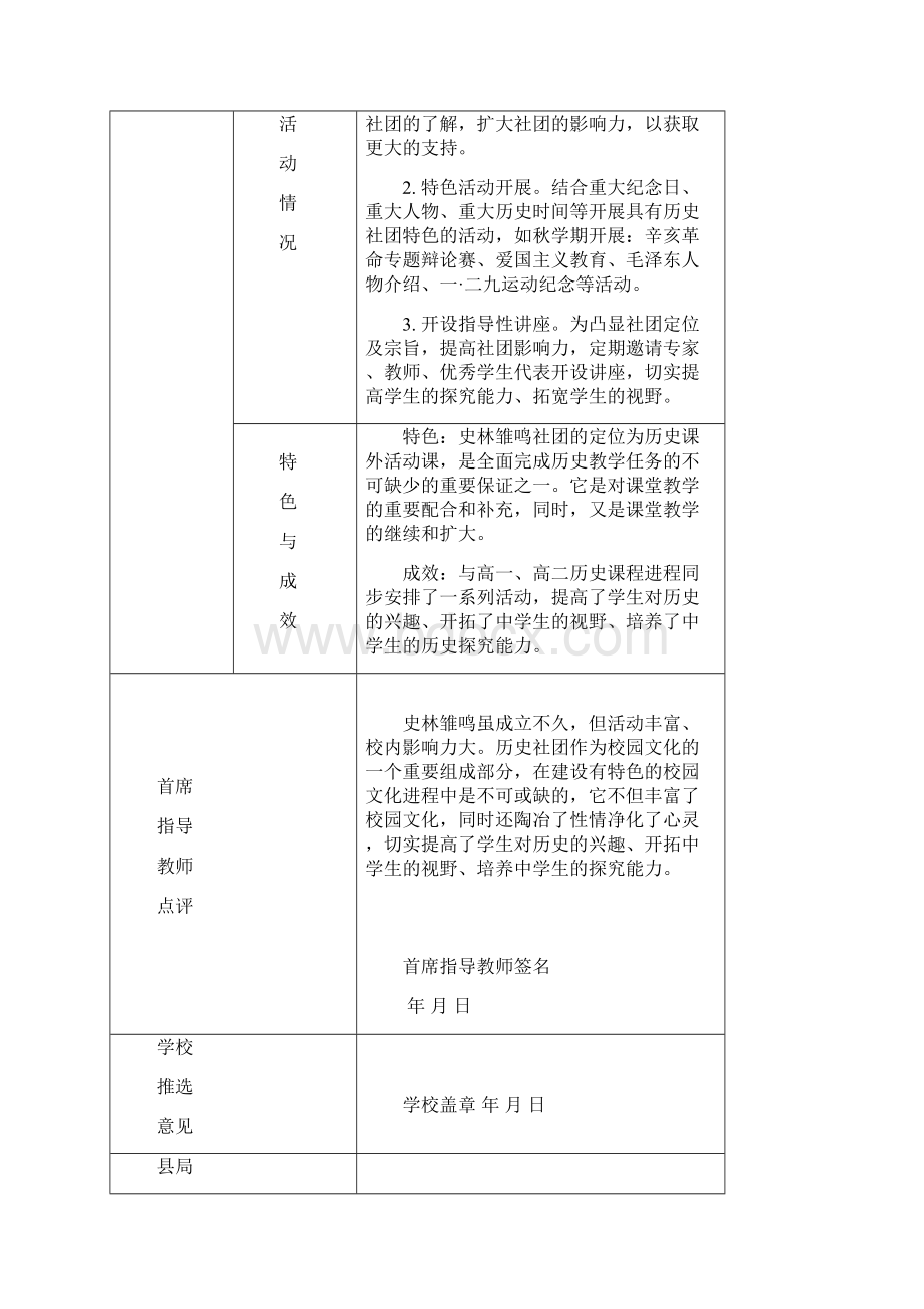 建湖县优秀十佳中学社团申报材料Word文档格式.docx_第3页