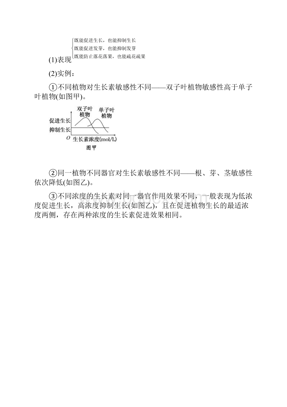 专题10植物的激素调节教学案解析版.docx_第3页