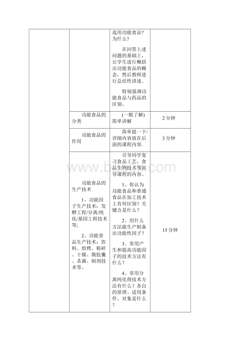 《功能食品加工技术》电子教案.docx_第3页