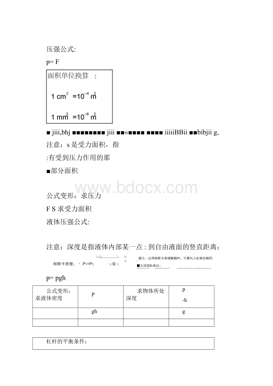 人教版初中物理公式大全公式变形精华文档格式.docx_第3页