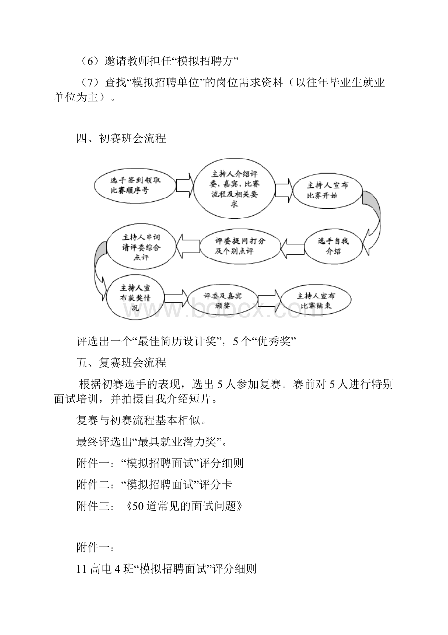 模拟招聘主题班会教案详细附件.docx_第3页