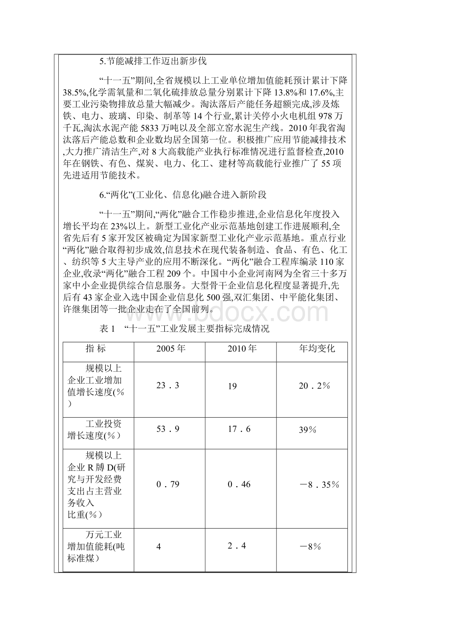 河南省工业转型升十二五规划.docx_第3页