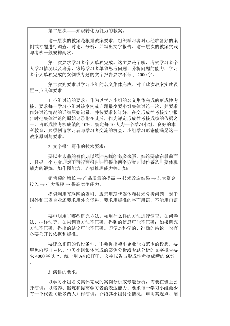 人力资源管理课程教学模式改革Word格式文档下载.docx_第2页