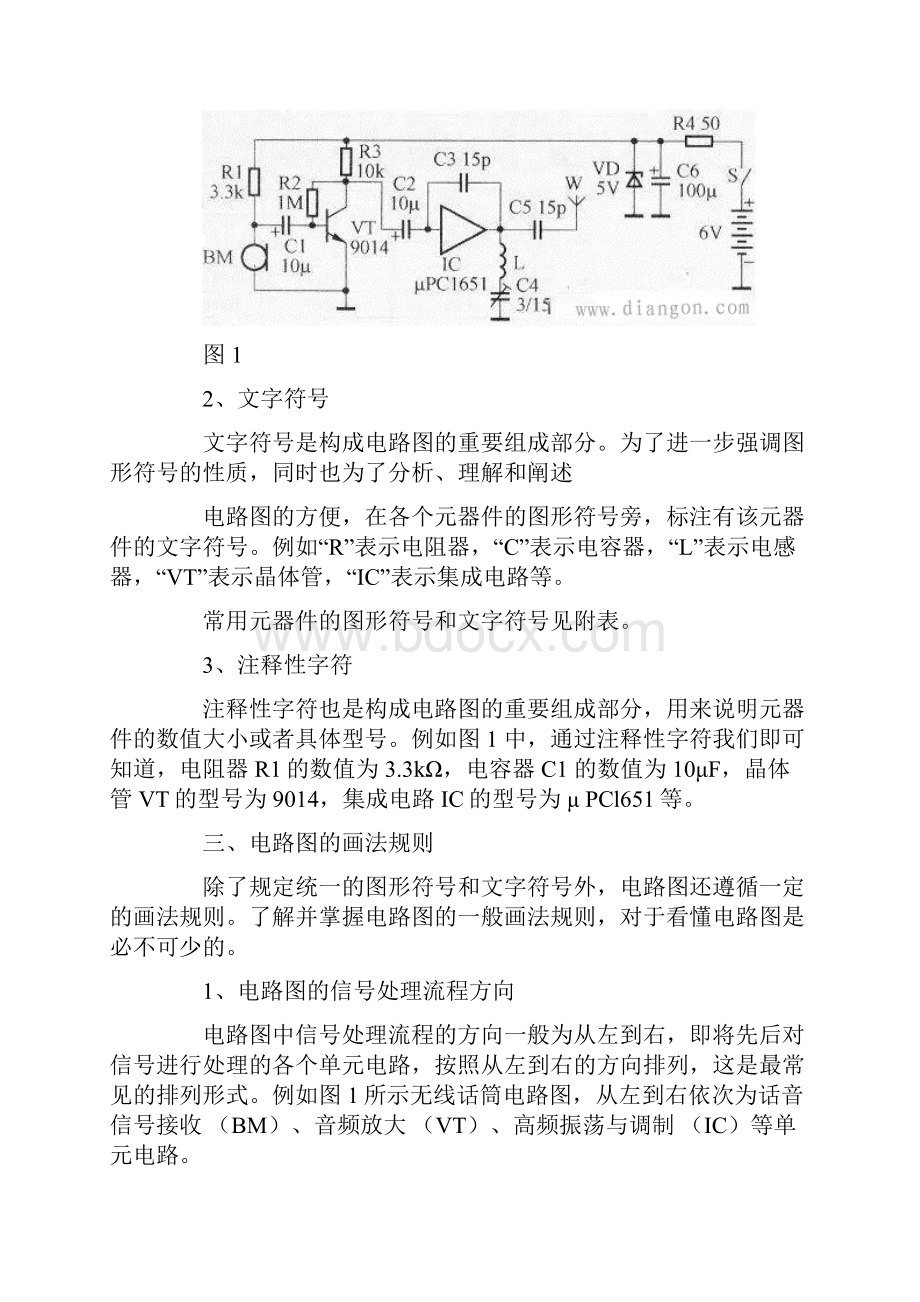 电路图的组成电路图的画法规则看电路图的技巧与步骤.docx_第2页