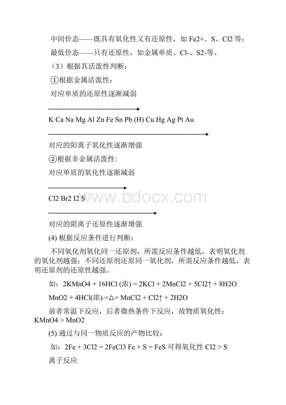 高一化学必修1必修2苏教版专题知识点重点难点总结笔记完整版Word文档下载推荐.docx_第3页