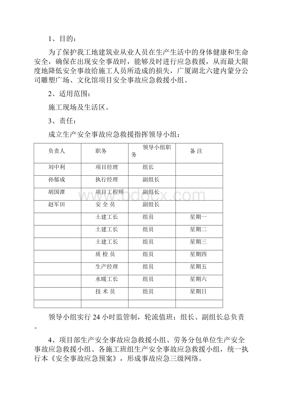 雕塑广场应急预案Word格式.docx_第2页