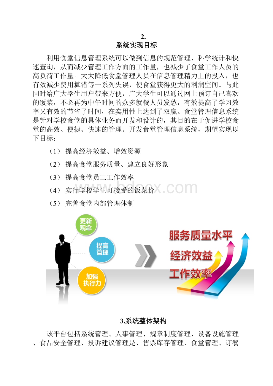 职业学院食堂管理系统设计方案文档格式.docx_第2页