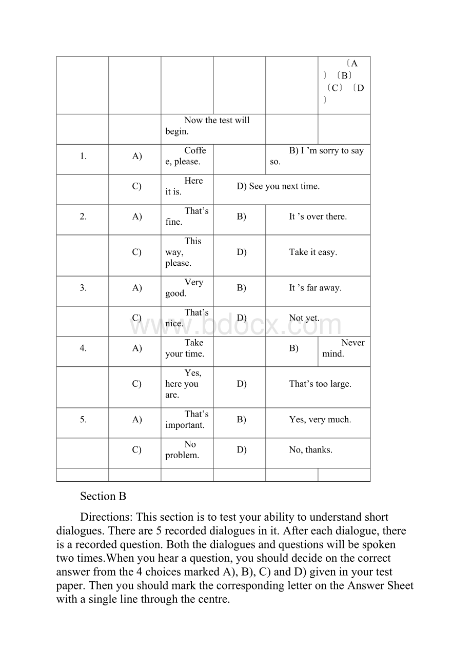 英语B级考试真题与答案.docx_第2页