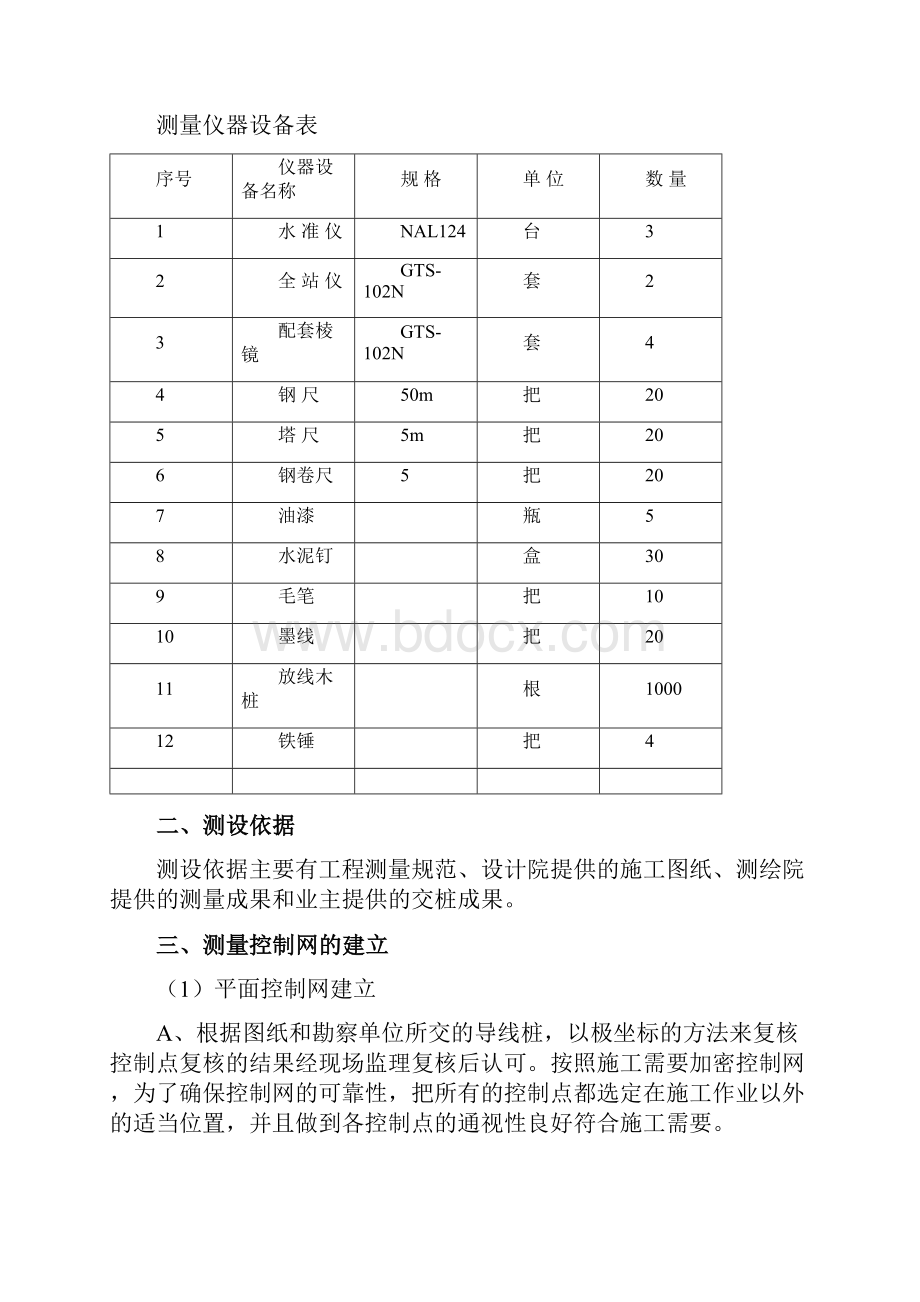 沟槽土方开挖工程专项施工方案Word文档下载推荐.docx_第3页