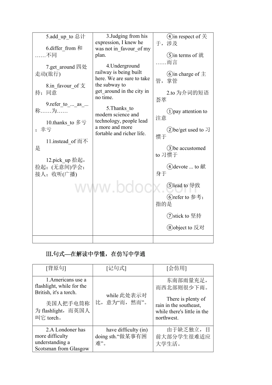 高考英语外研版大一轮复习教师用书必修五Word版含答案.docx_第3页