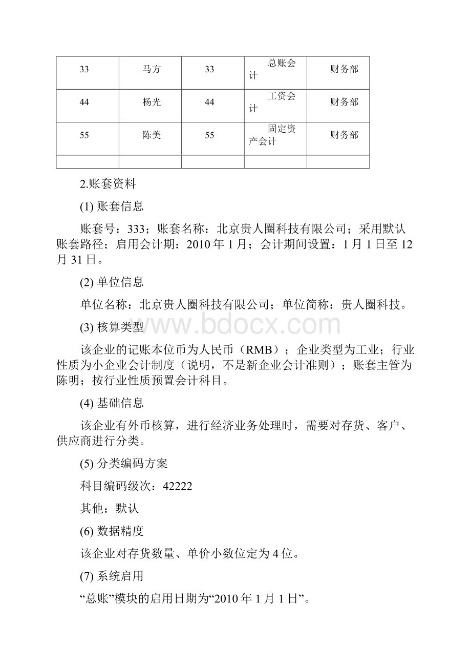 用友T3财务软件操作实训资料.docx_第2页