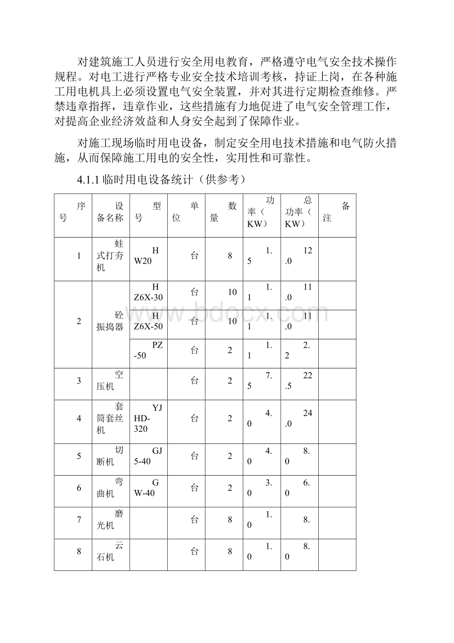 施工临时用电设计方案文档格式.docx_第2页