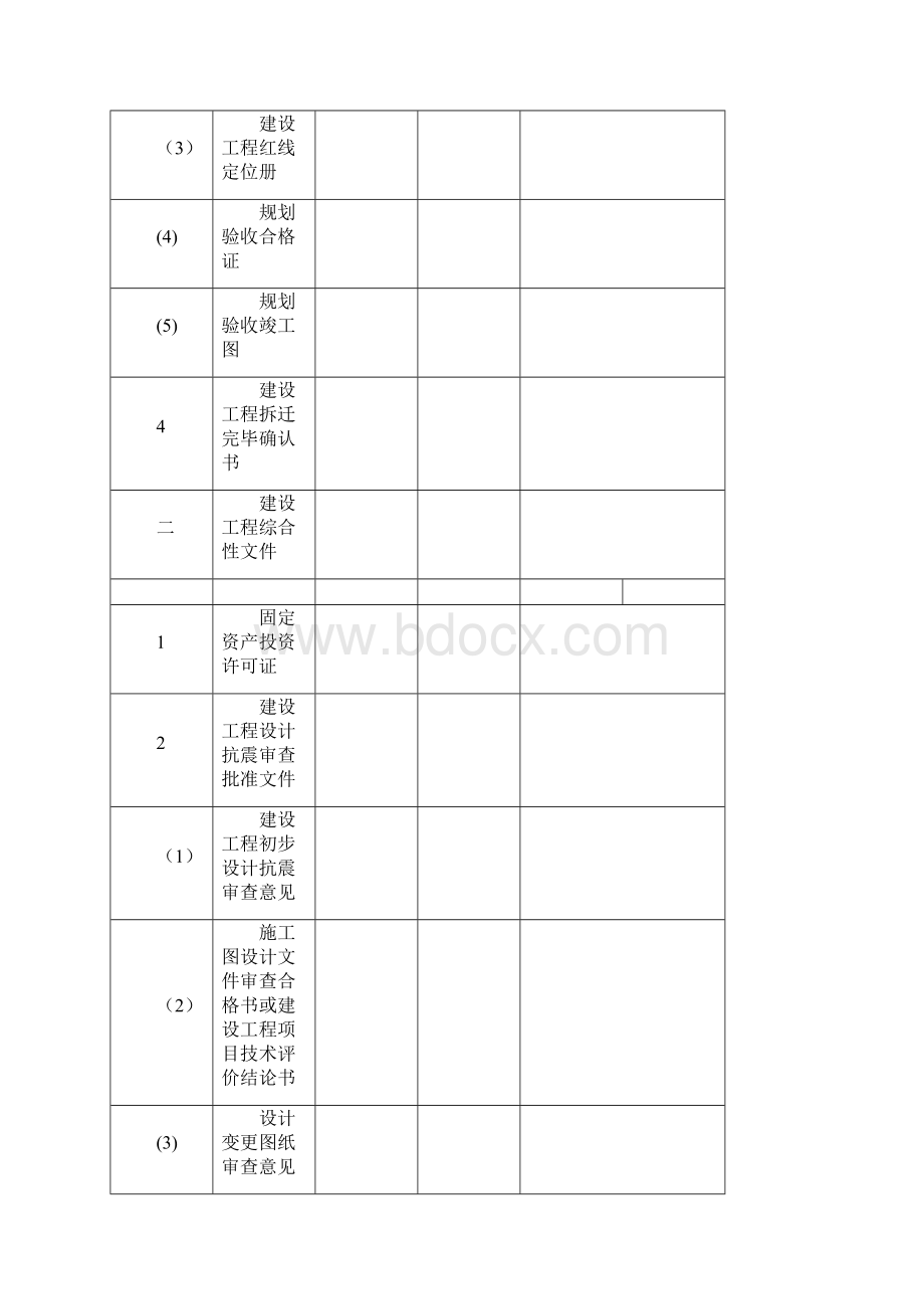 武汉市建筑工程交工资料顺序表.docx_第3页