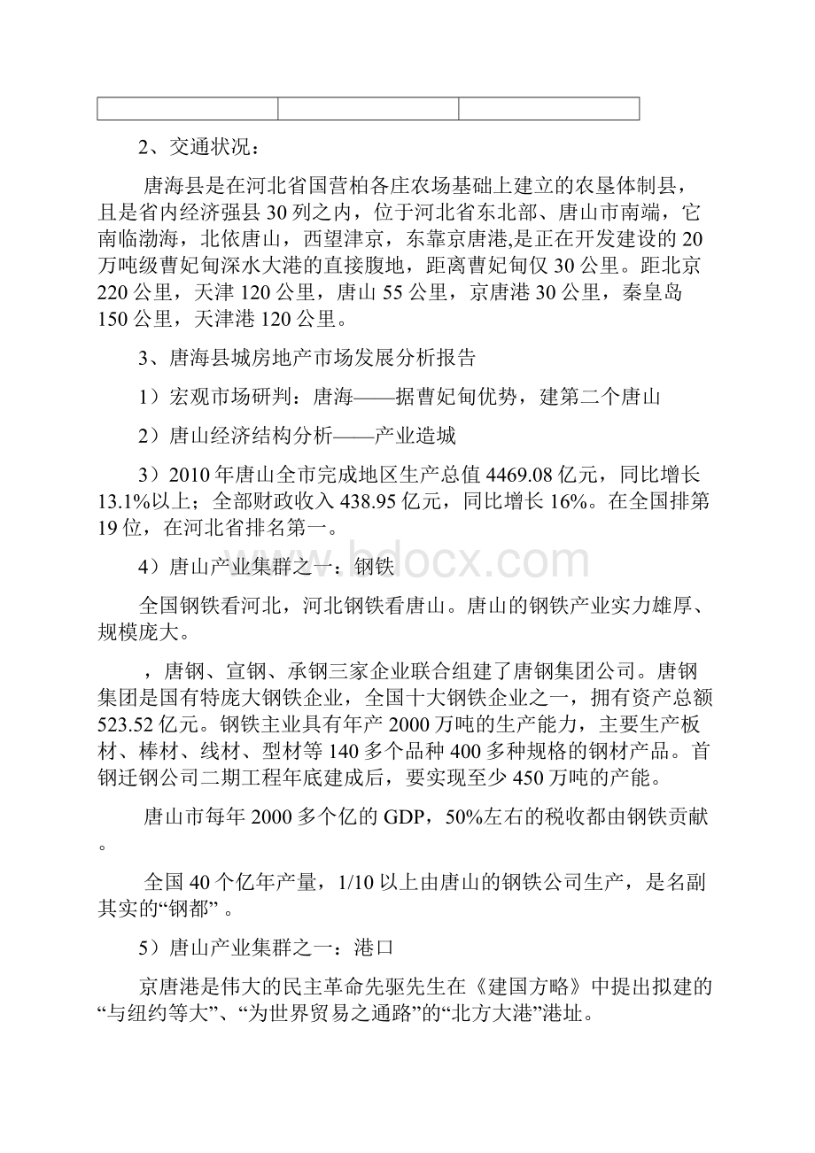 项目华宇唐海青年城整体项目分析.docx_第3页