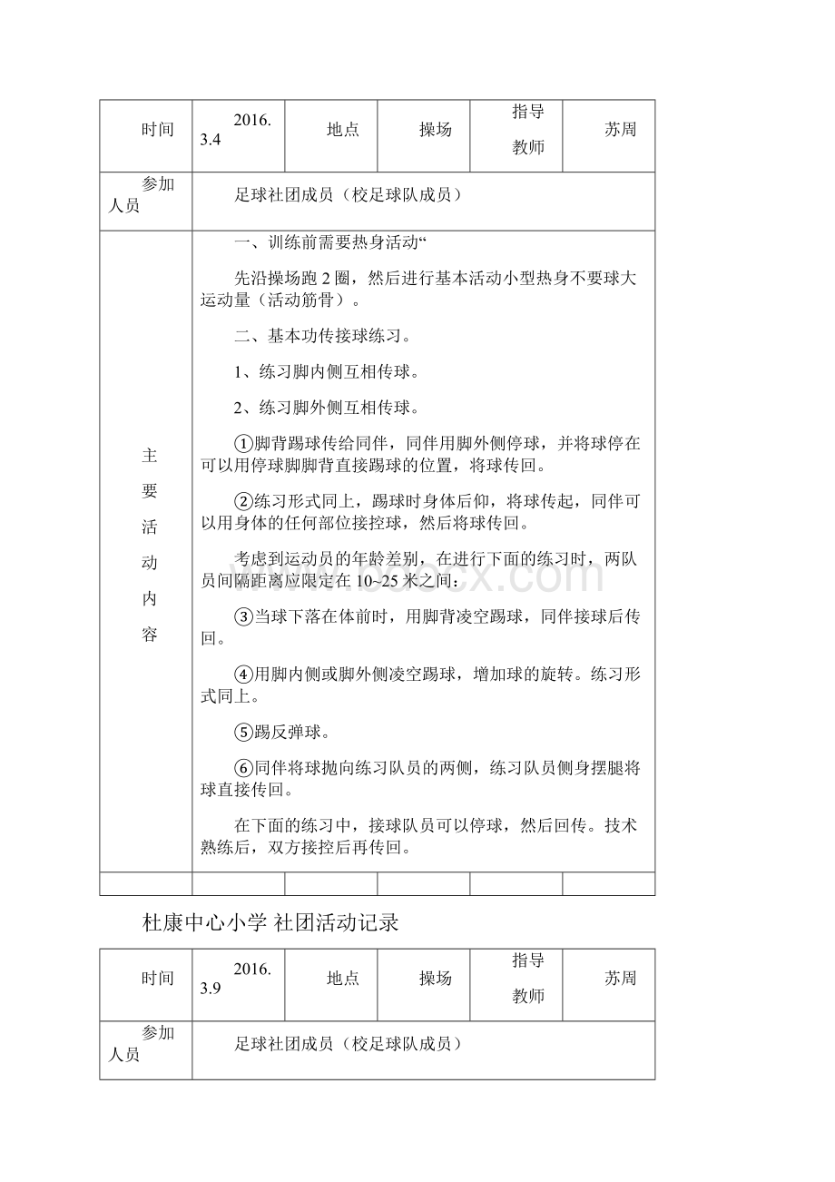 足球社团活动记录文档格式.docx_第2页