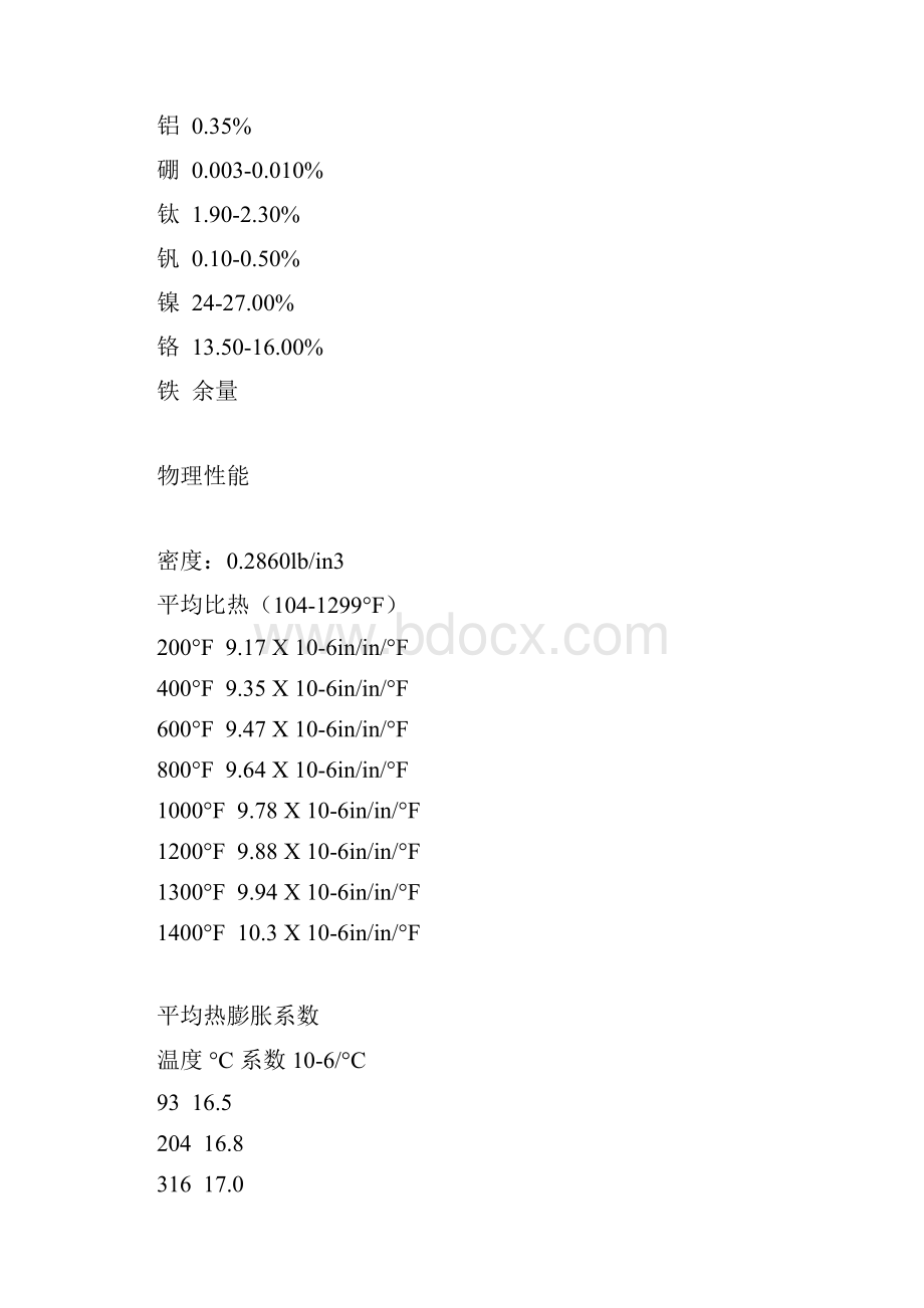 材料论文A286高温合金分析与研究午虎特种合金技术部Word文档下载推荐.docx_第2页