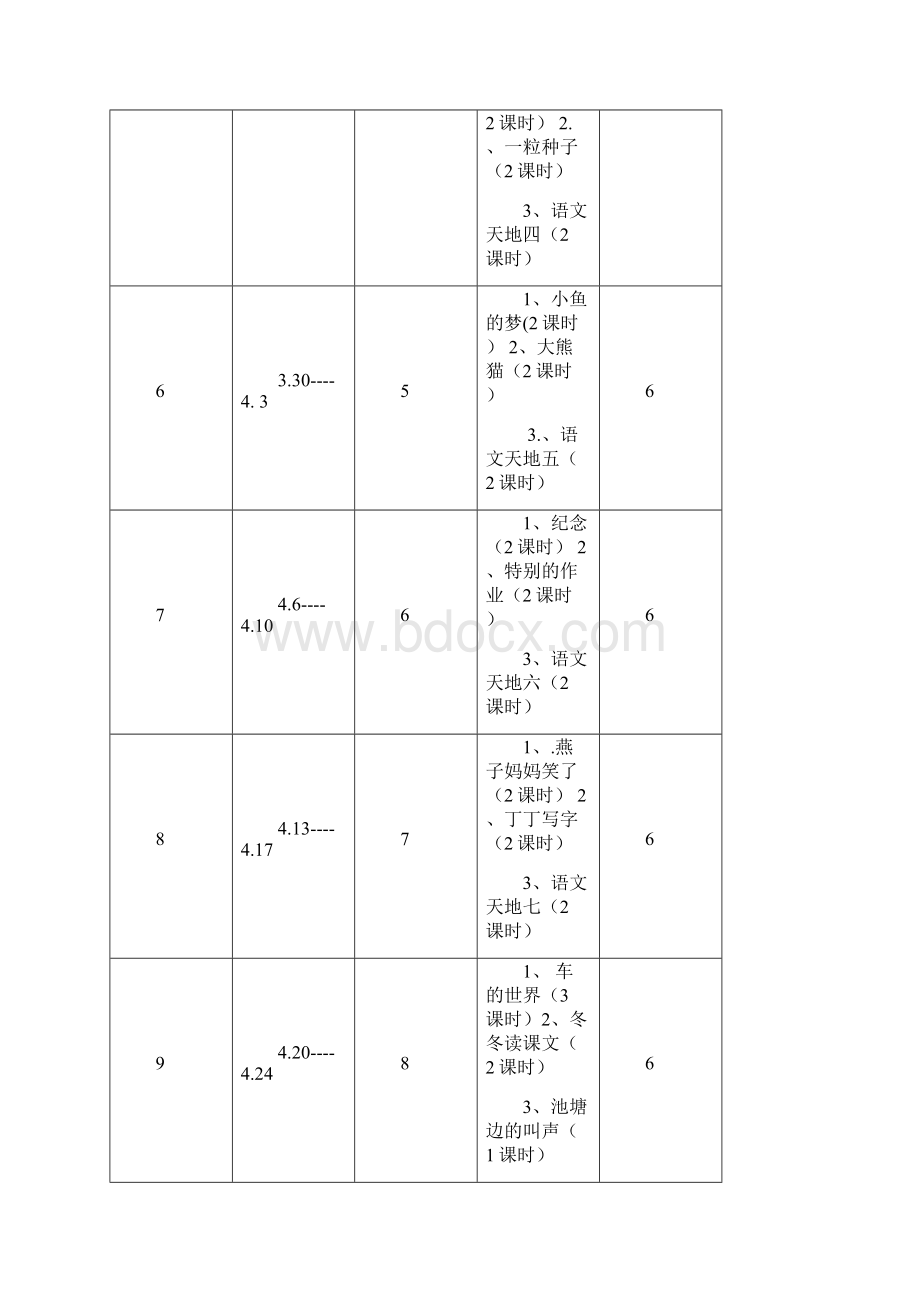 最新版北师大版学年语文一年级下册全册导学案Word版152页.docx_第2页