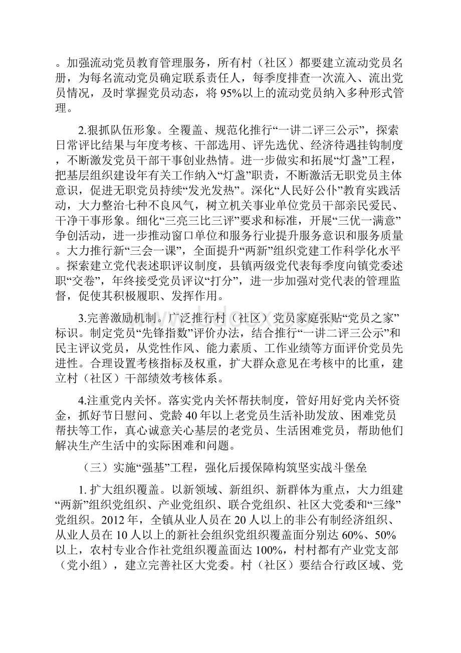 xx镇基层组织建设年实施方案.docx_第3页