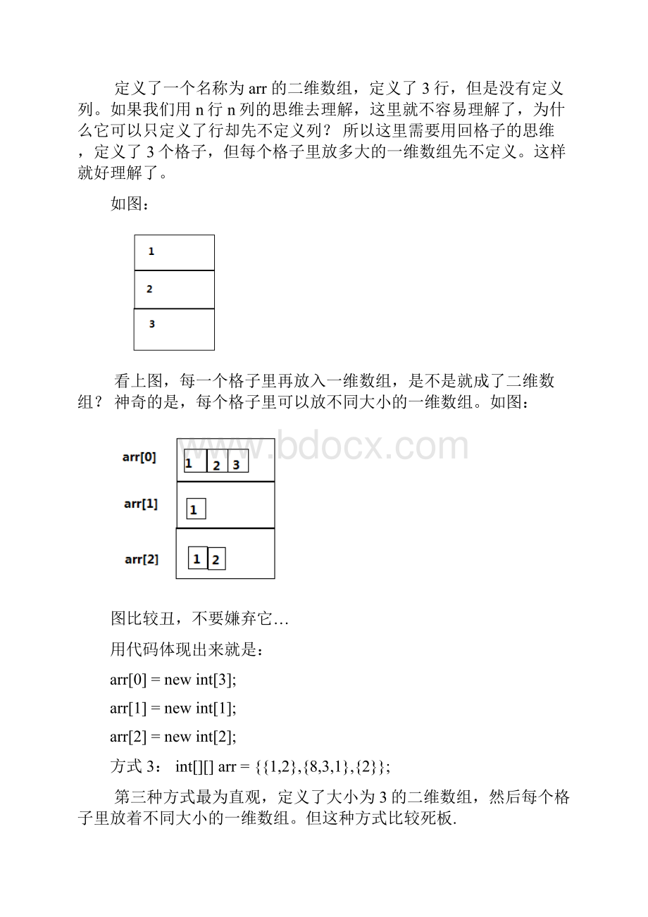 8二维数组和常见排序算法分析.docx_第3页