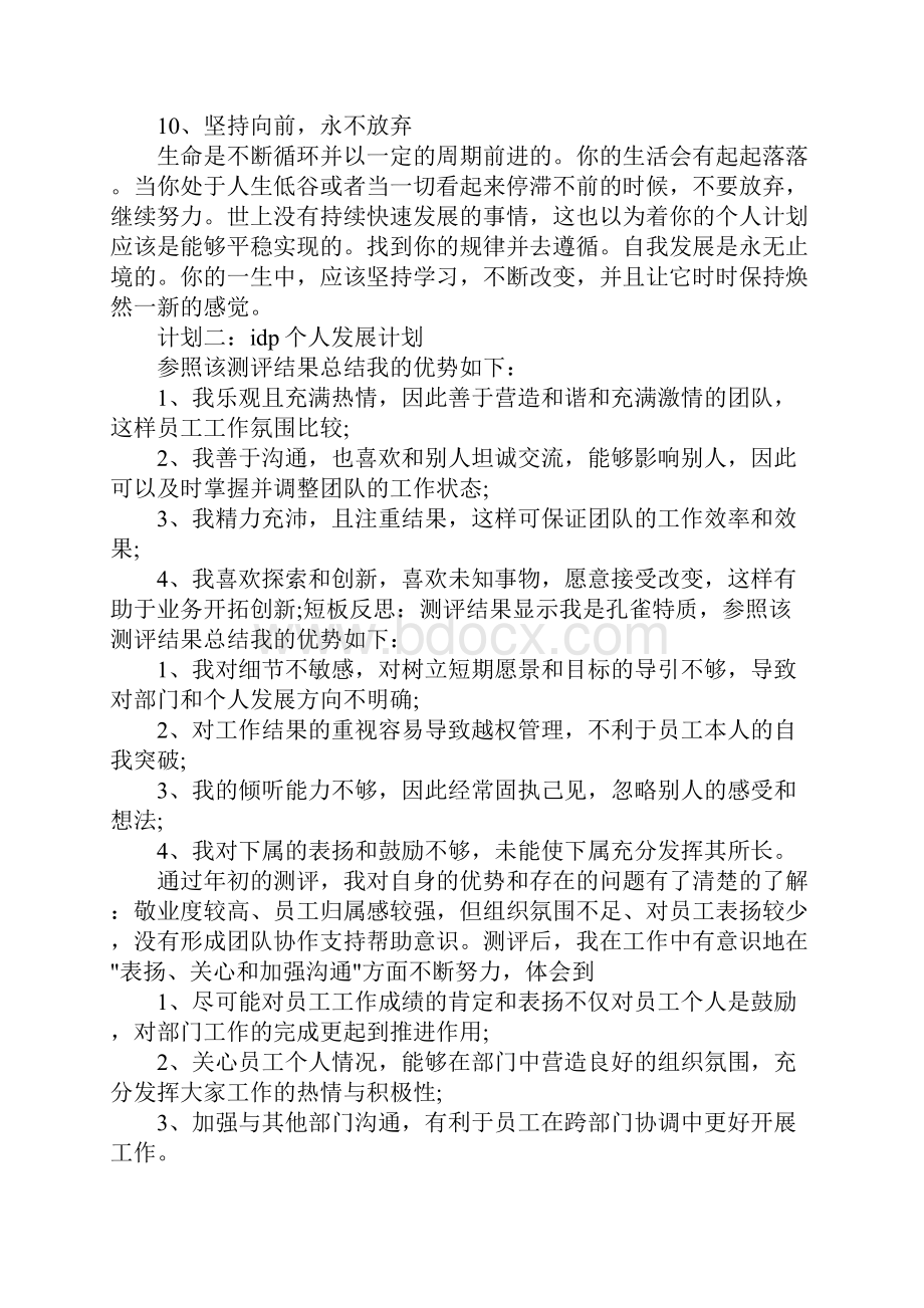 idp个人发展计划.docx_第3页