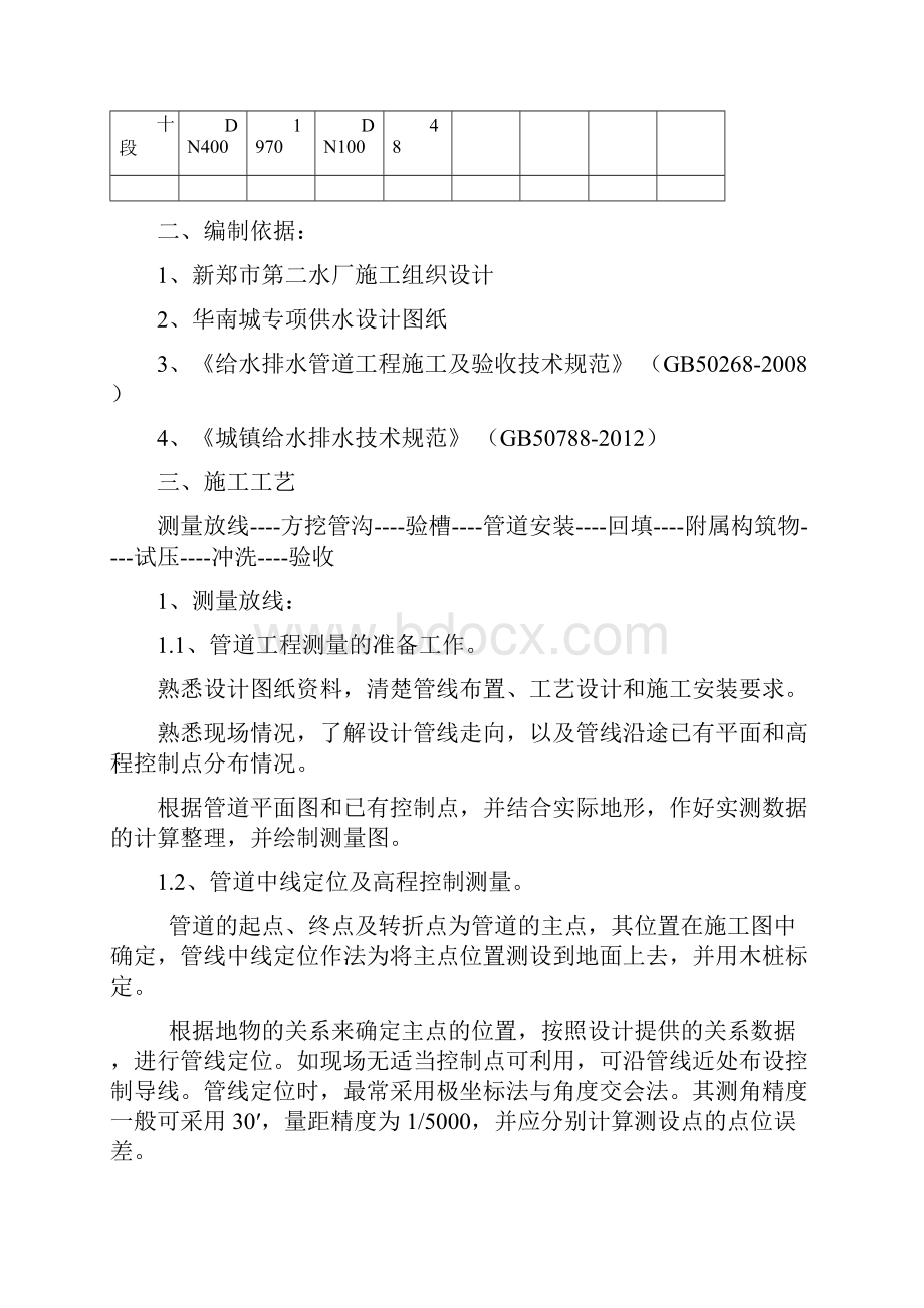 球墨铸铁管给排水施工方案.docx_第2页