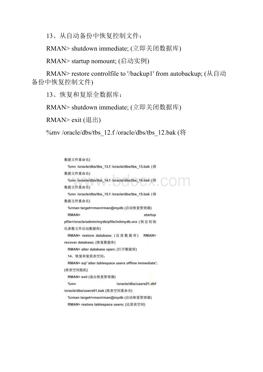 RMAN的备份与恢复步骤详解Word文档下载推荐.docx_第3页