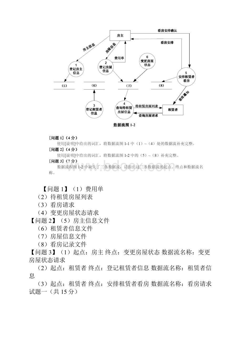 数据流图试题及答案Word格式.docx_第2页