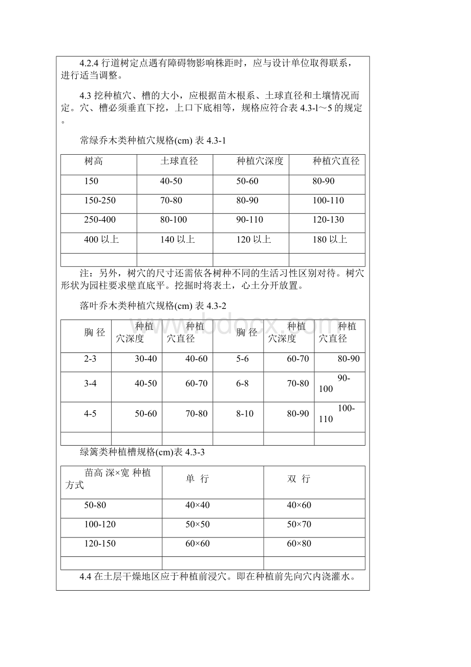 园林绿化工程的施工工序及其规范.docx_第3页