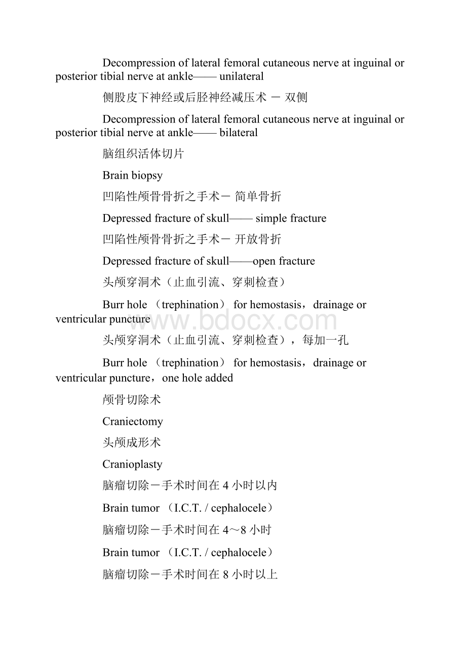 手术operationprocedure名称翻译全集之五Word文档下载推荐.docx_第2页