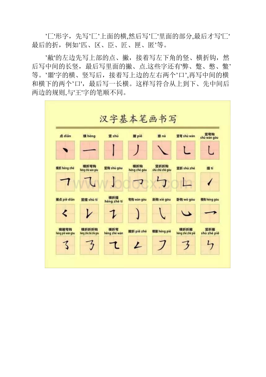 汉字基本笔顺书写大全范本模板.docx_第2页