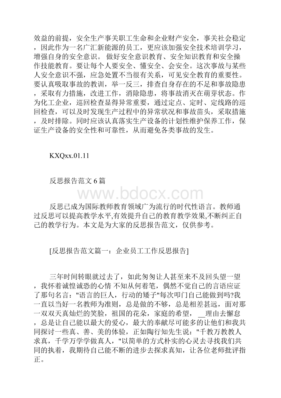 化工反思报告范文.docx_第2页