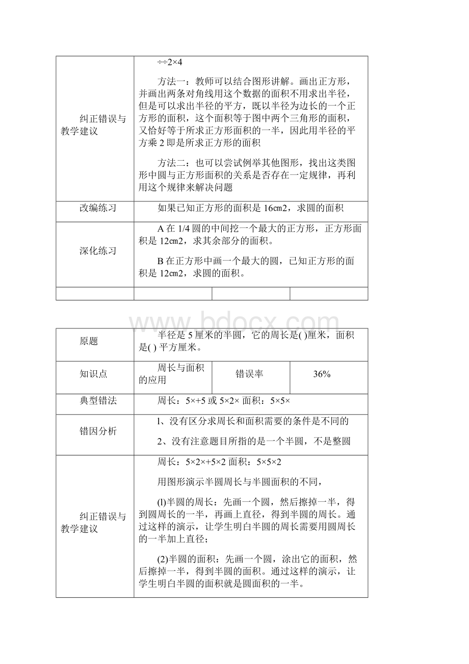 北师大版六年级上册数学错题资源.docx_第2页