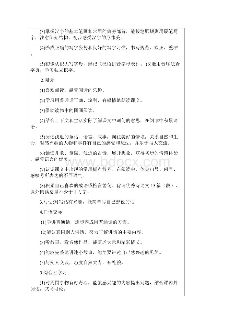 一年级下学期语文计划及进度表2Word文档格式.docx_第3页