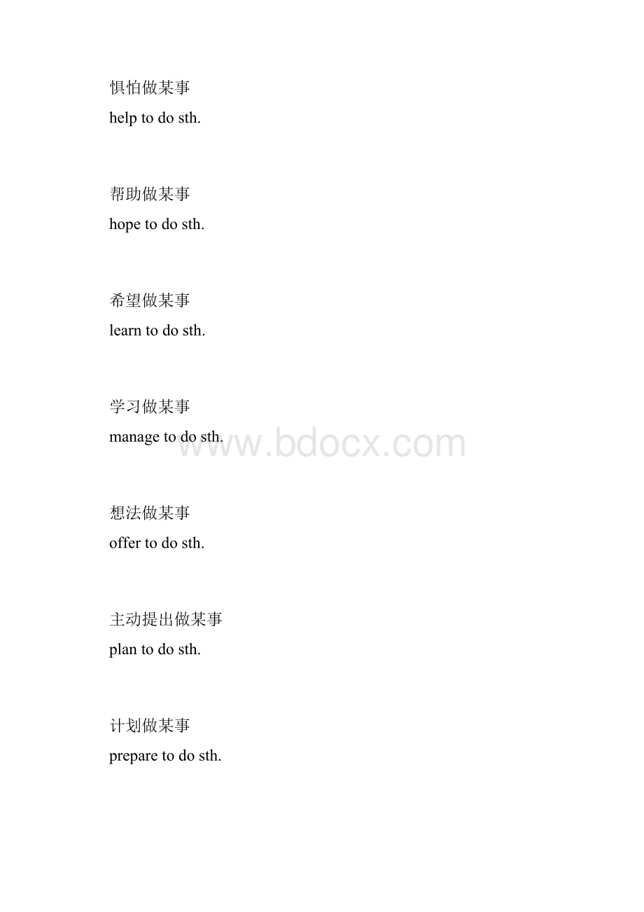 高一英语词组使用固定搭配.docx_第3页