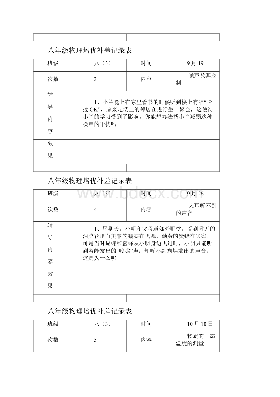 八年级物理培优补差记录表.docx_第2页