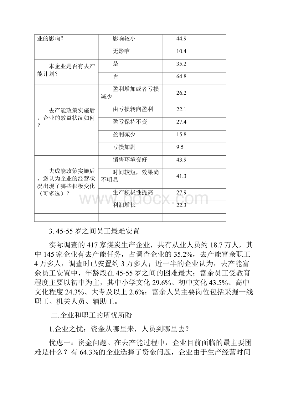 去产能与稳就业如何双赢文档格式.docx_第2页