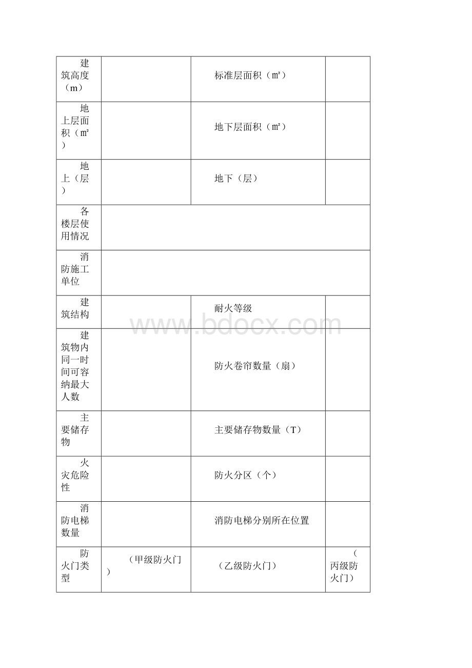 消防安全重点单位标准化管理档案内容.docx_第3页