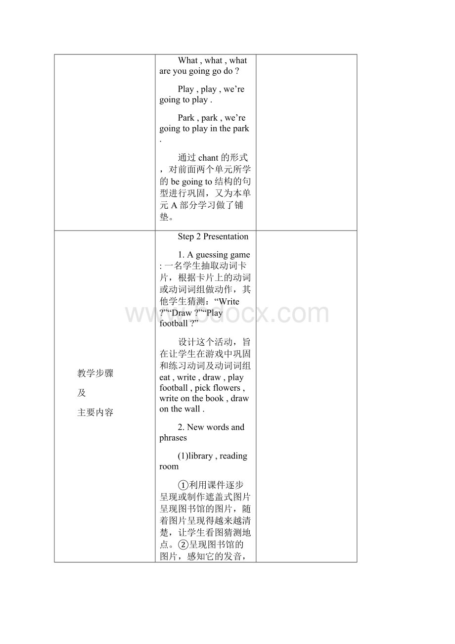 最新湘少版英语五年级下册unit 4《dont talk here》教案docWord文档下载推荐.docx_第2页