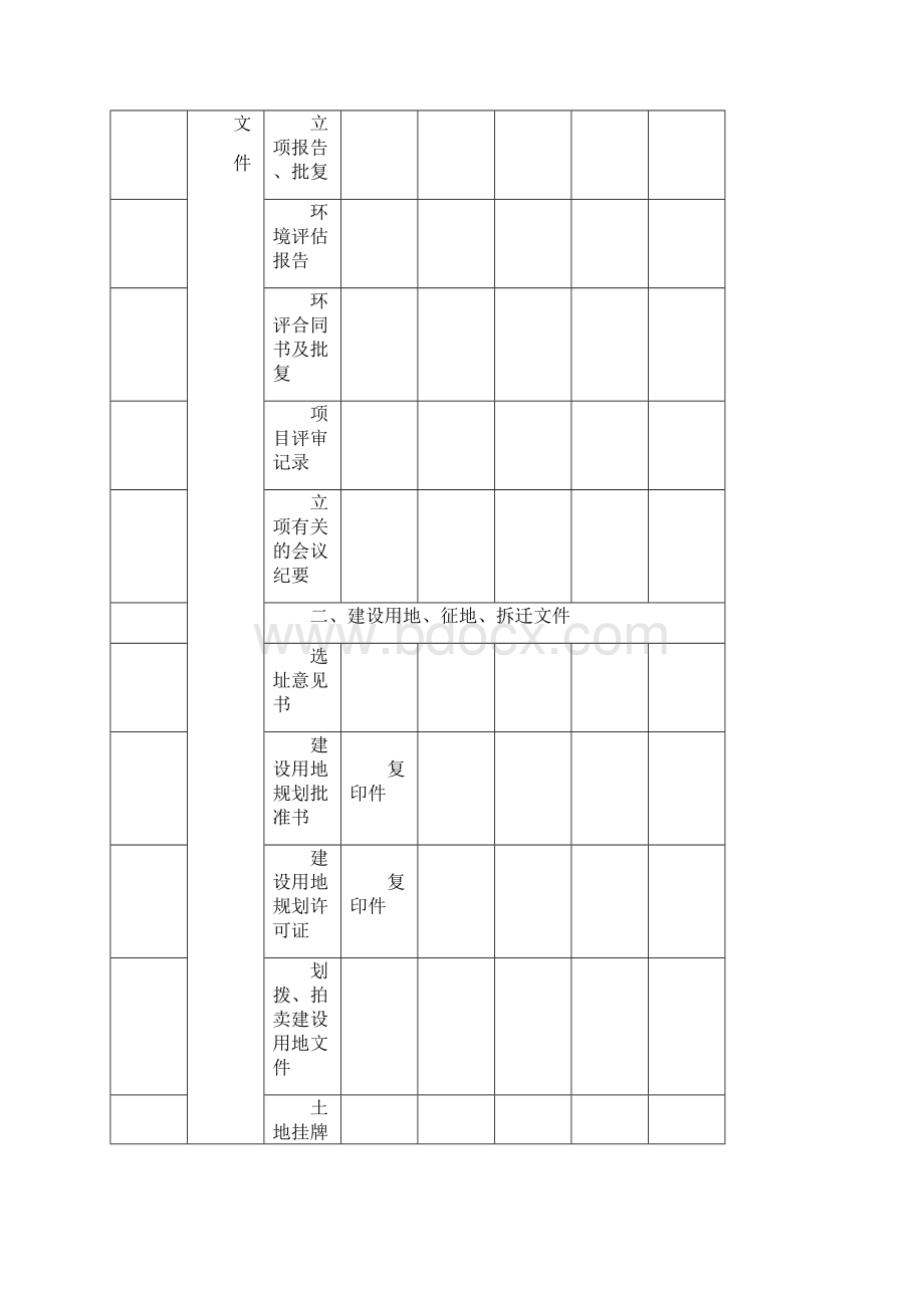 建筑安装工程竣工档案移交清单新Word下载.docx_第2页