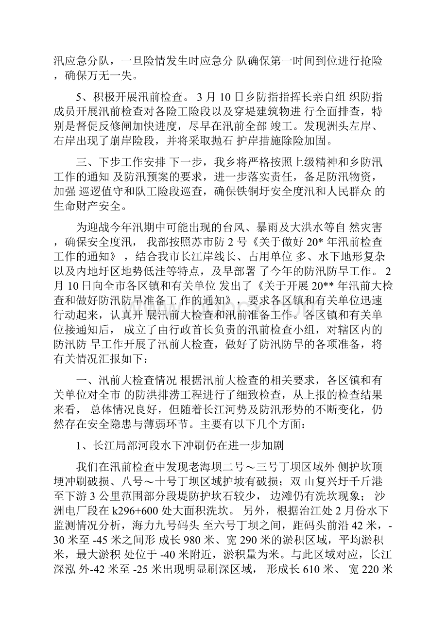 汛前准备工作汇报.docx_第2页