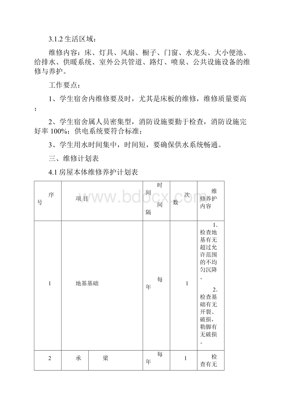 学校维修工作实施方案剖析Word文档下载推荐.docx_第2页