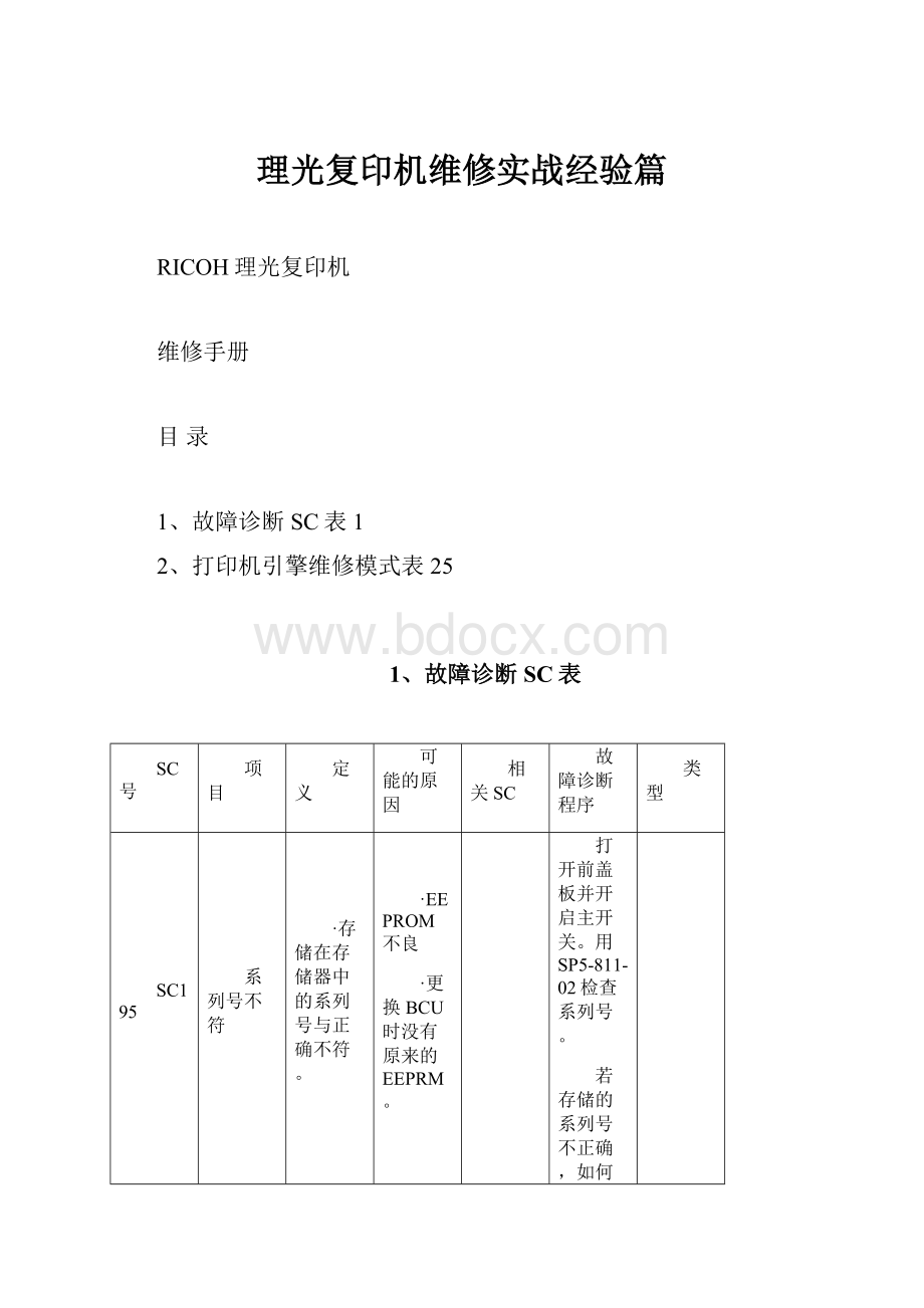 理光复印机维修实战经验篇.docx_第1页