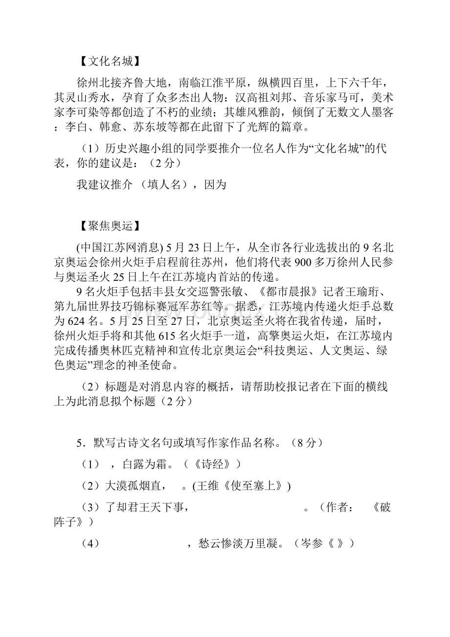 徐州市语文中考试题.docx_第3页