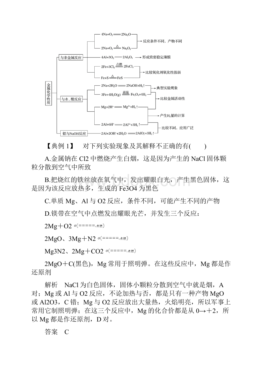 金属的重要反应规律及其应用Word文件下载.docx_第3页