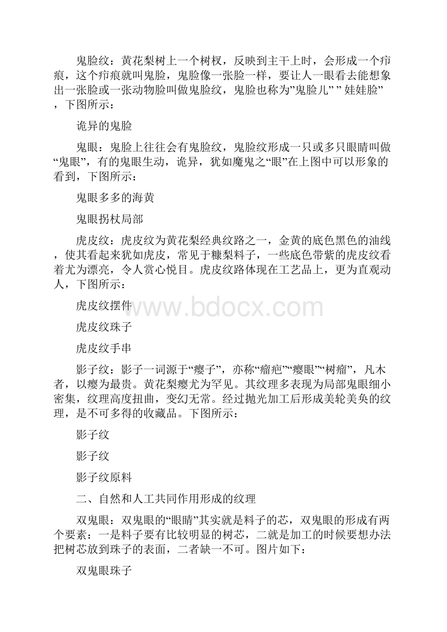 海南黄花梨的各种纹理及与越黄的区别Word文档格式.docx_第2页