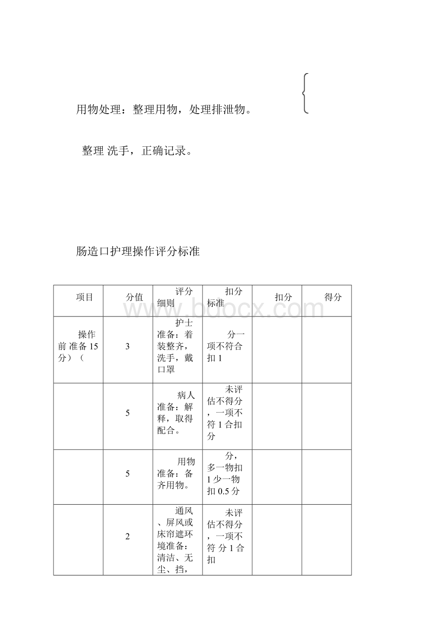 操作流程及评分标准Word文档格式.docx_第3页